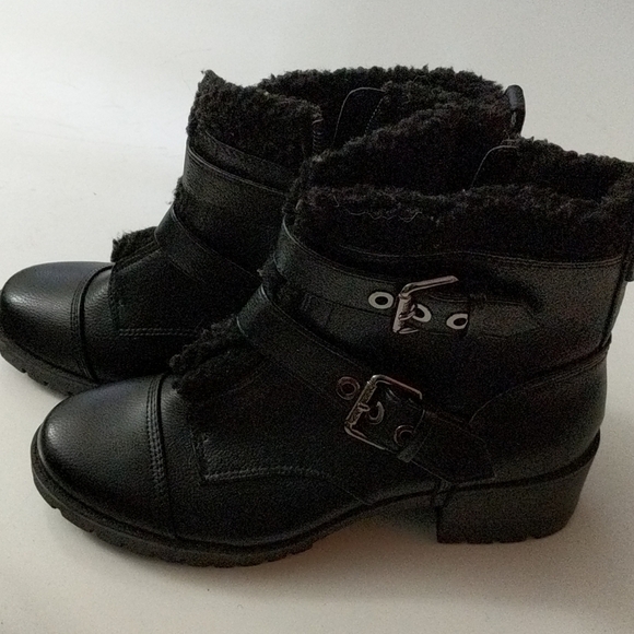 AK Sport 6.5 Booties Women's Black Lolly Ankle Boots - Picture 1 of 12